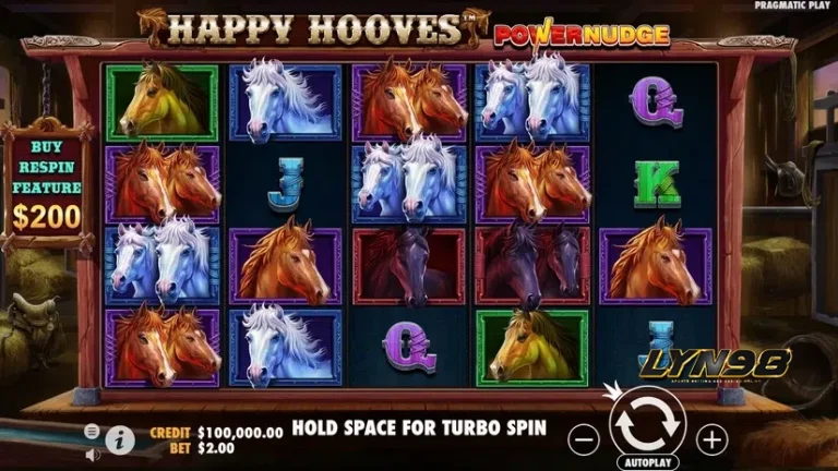 ทดลองเล่นสล็อต Happy Hooves