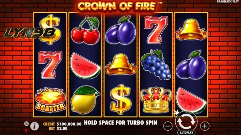 ทดลองเล่นสล็อต Crown of Fire