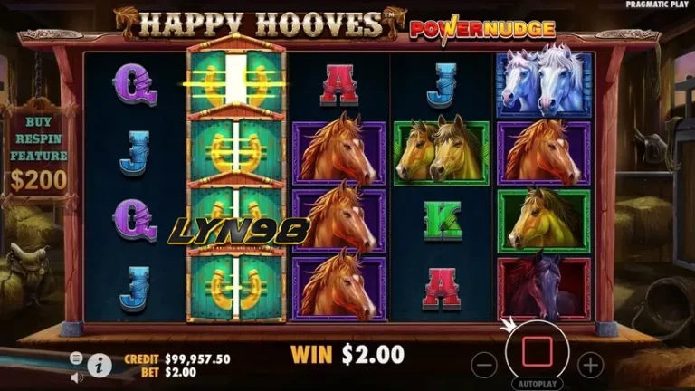 ทดลองเล่นสล็อต Happy Hooves